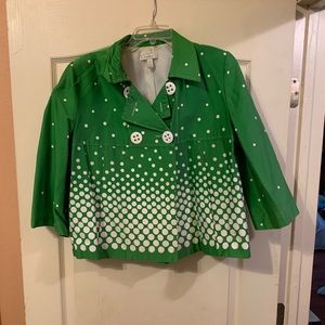 Adorable ready for spring crop jacket
